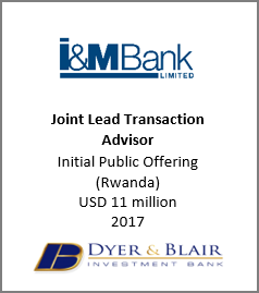 I&M Rwanda 2017