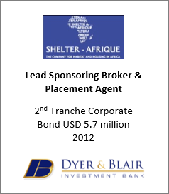 Shelter Afrique 2012